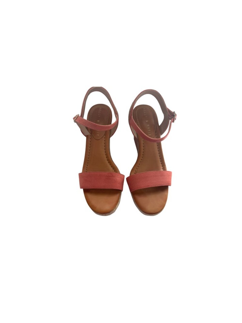 Kelly & Katie Coral Wedge Sandals Women's Size 7.5